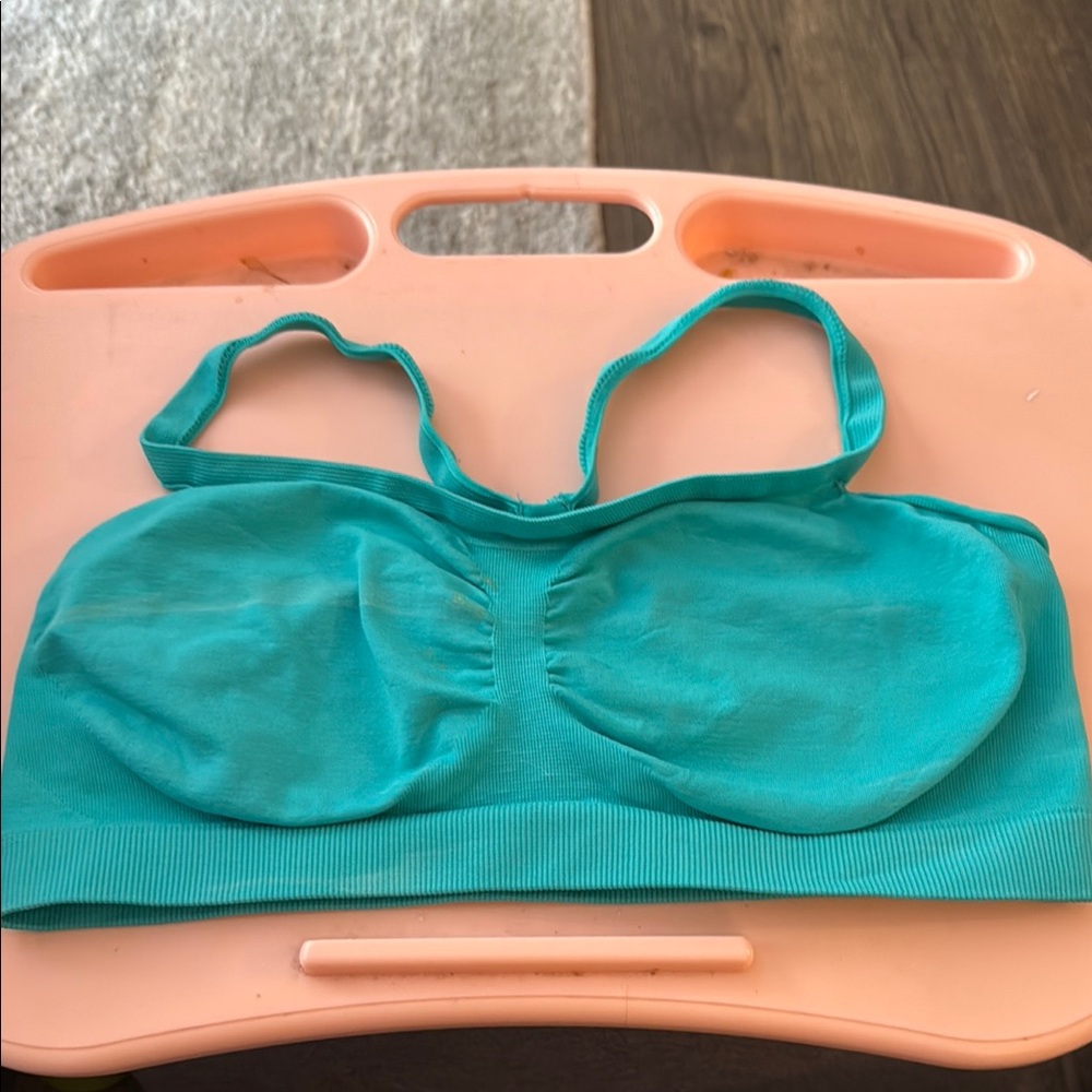 Fruit of the Loom Turquoise Bralette